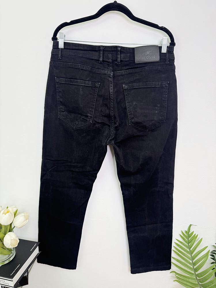 Blugi elastici Lacoste 36 - imagine 2