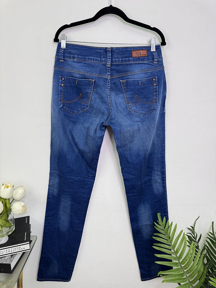 Blugi suoer slim fit LTB 31 - imagine 2