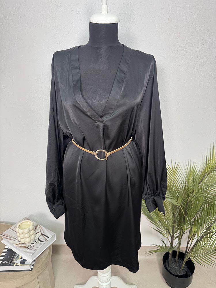 Rochie satinata H&M L