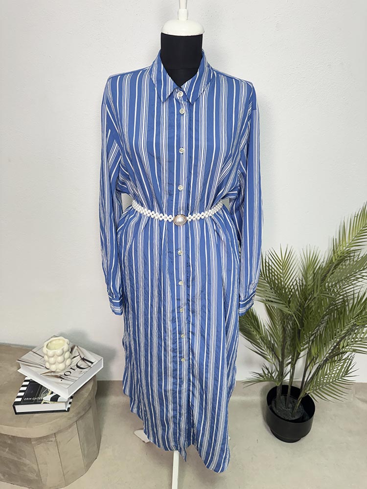 Rochie calitativa tip camasa vascoza Nutmeg 14