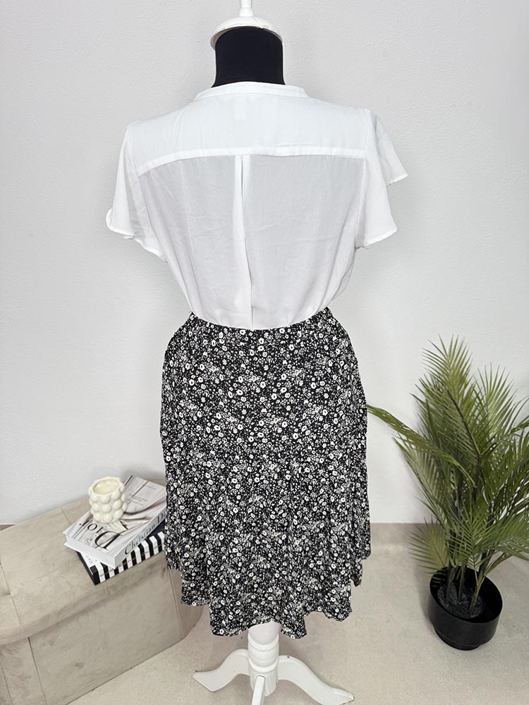 Fusta calitativa cu buzunare Zara 152 cm 11-12 ani - imagine 2