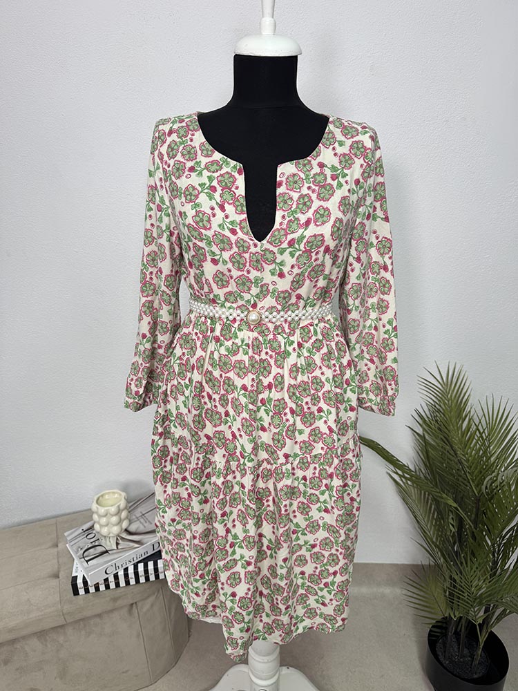Rochie calitativa vascoza Tesini 38