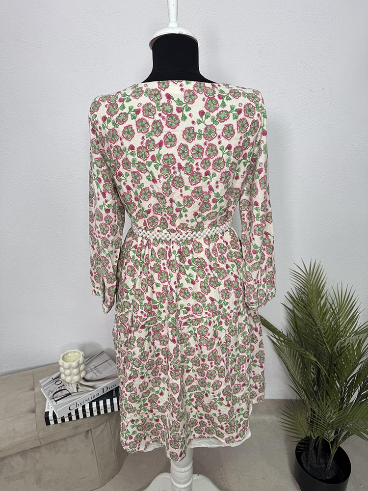 Rochie calitativa vascoza Tesini 38 - imagine 2