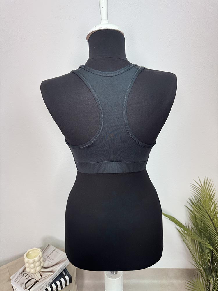 Bustiera sport fara burete Nike M - imagine 2