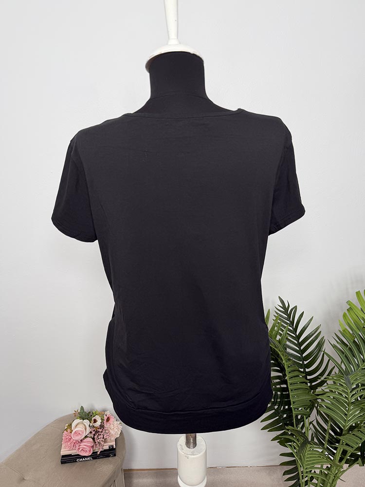 Bluza cu maneca scurta L-XL mai mic - imagine 2