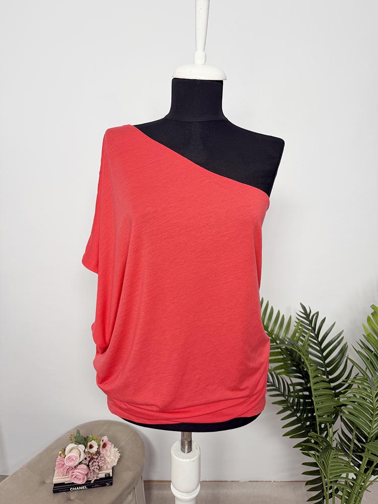 Bluza cu un umar gol Terranova L