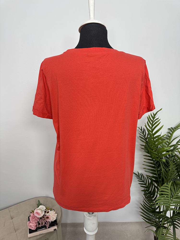 Tricou bumbac Vero Moda L - imagine 2