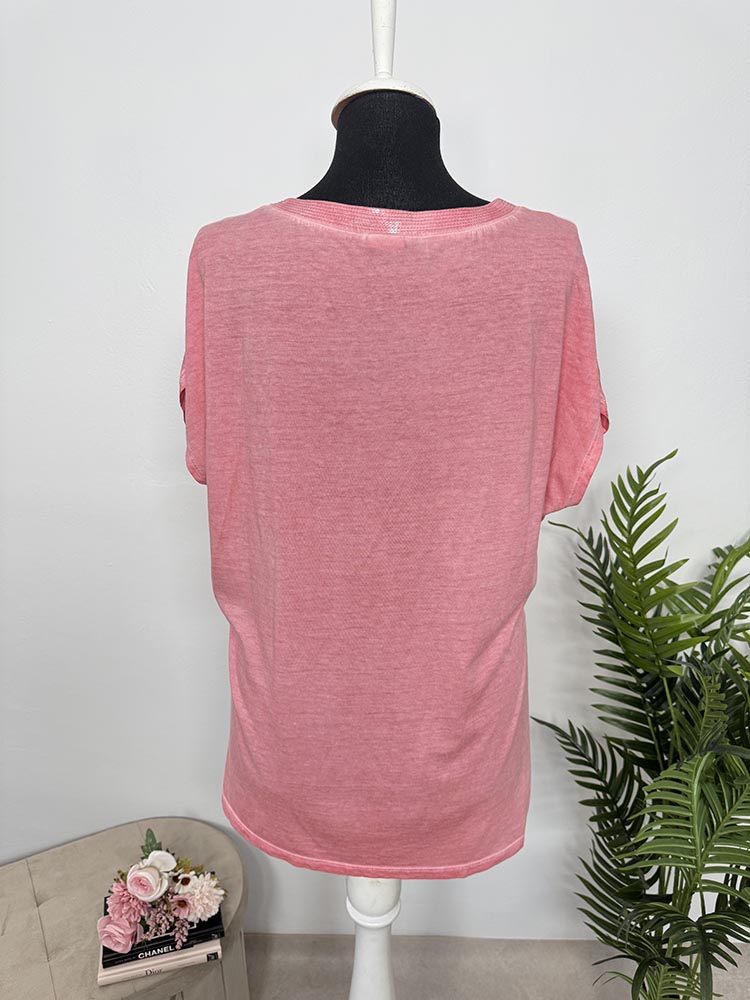 Bluza cu maneca scurta Tajfun cam M - imagine 2