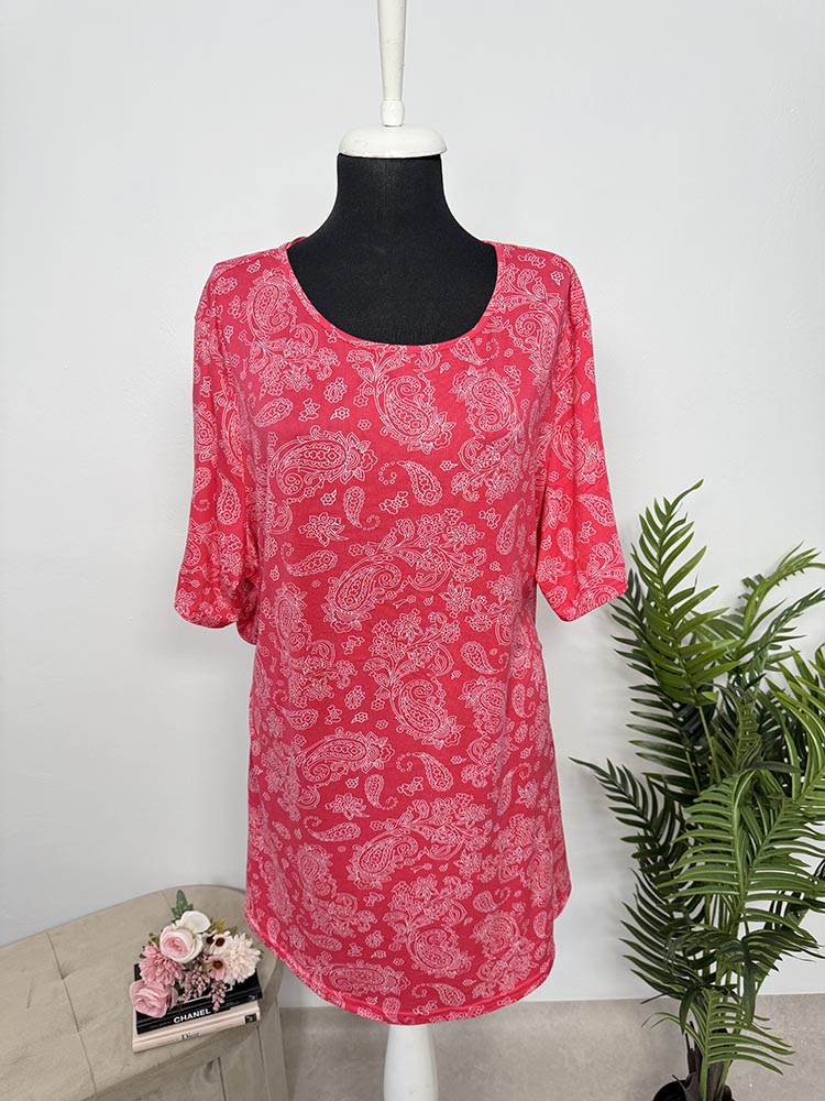 Tricou oversize lung Janina 52-54