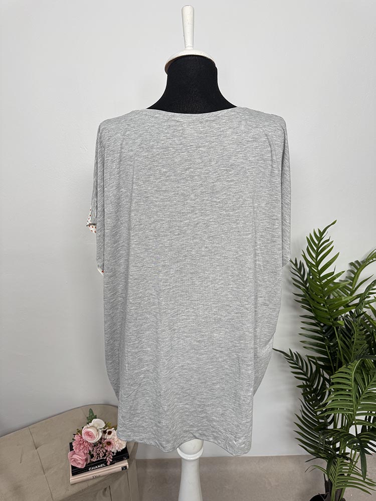 Bluza cu maneca scurta Gina Laura XL - imagine 2