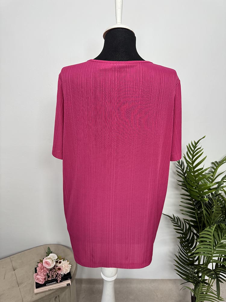 Bluza cu maneca scurta Paola 44 - imagine 2