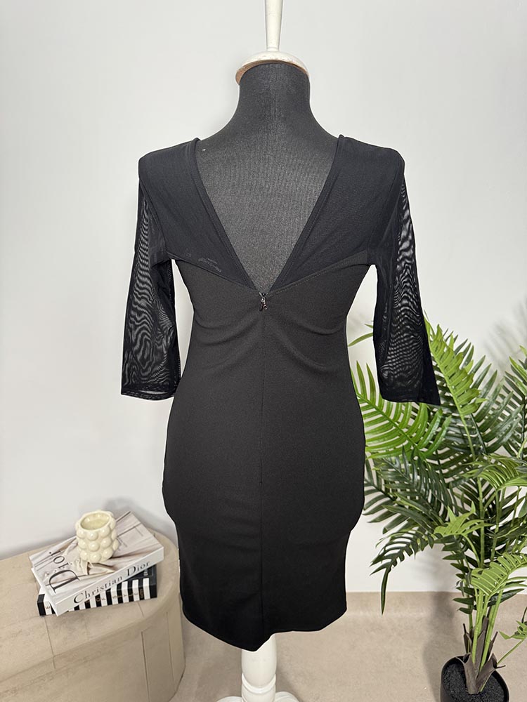 Rochie calitativa cu paiete Made in Italy 44 - imagine 2