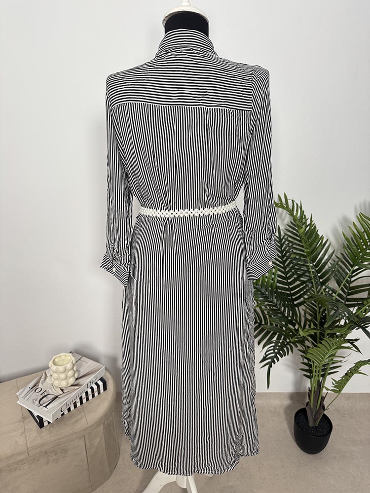 Rochie calitativa vascoza tip camasa QUZU 36 - imagine 2