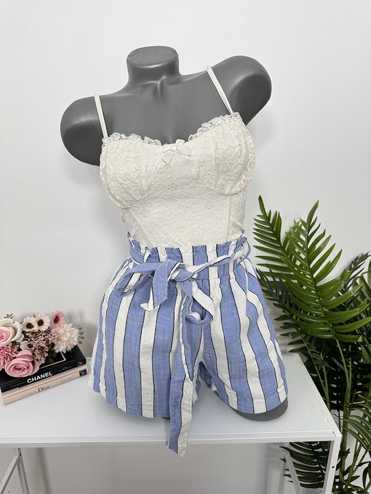 Pantaloni scurti cu cordon Everme S
