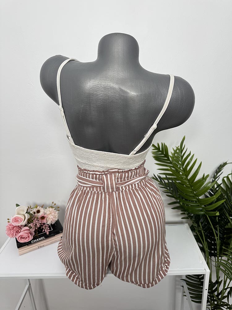 Pantaloni scurti lejeri cu cordon Only 40 - imagine 2