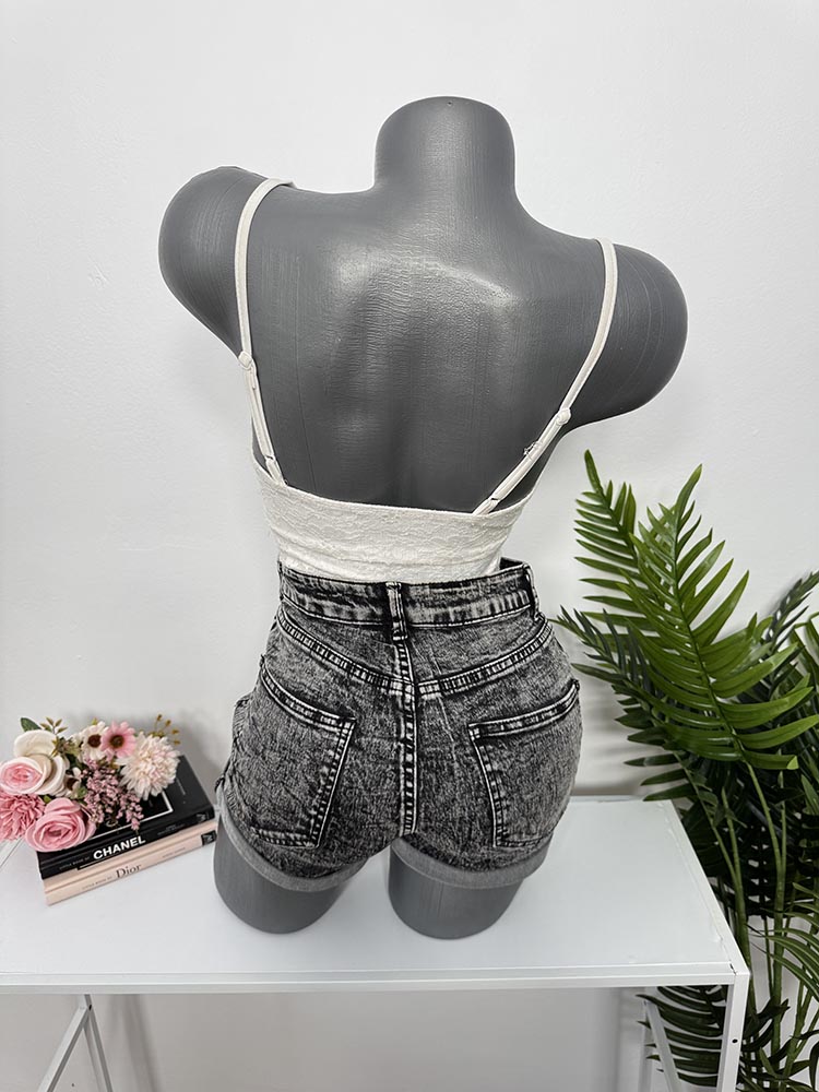 Pantaloni scurti blugi FB Sister S - imagine 2