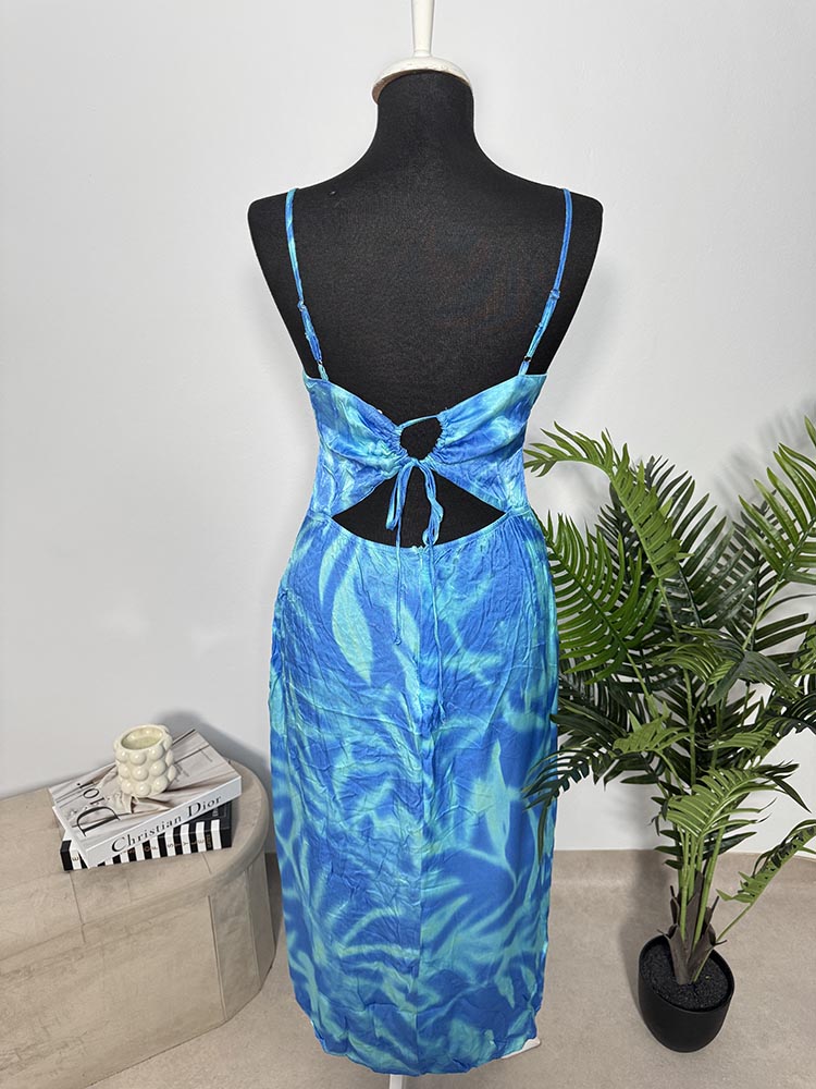 Rochie calitativa cu spate deosebit Bershka L - imagine 2