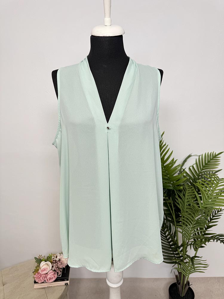 Bluza fara maneci transparenta Atmosphere 46