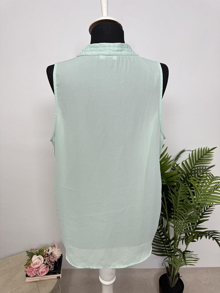 Bluza fara maneci transparenta Atmosphere 46 - imagine 2