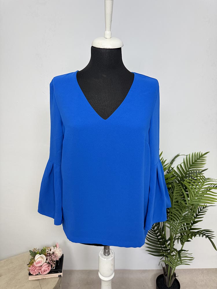 Bluza cu volanase la maneci H&M 36