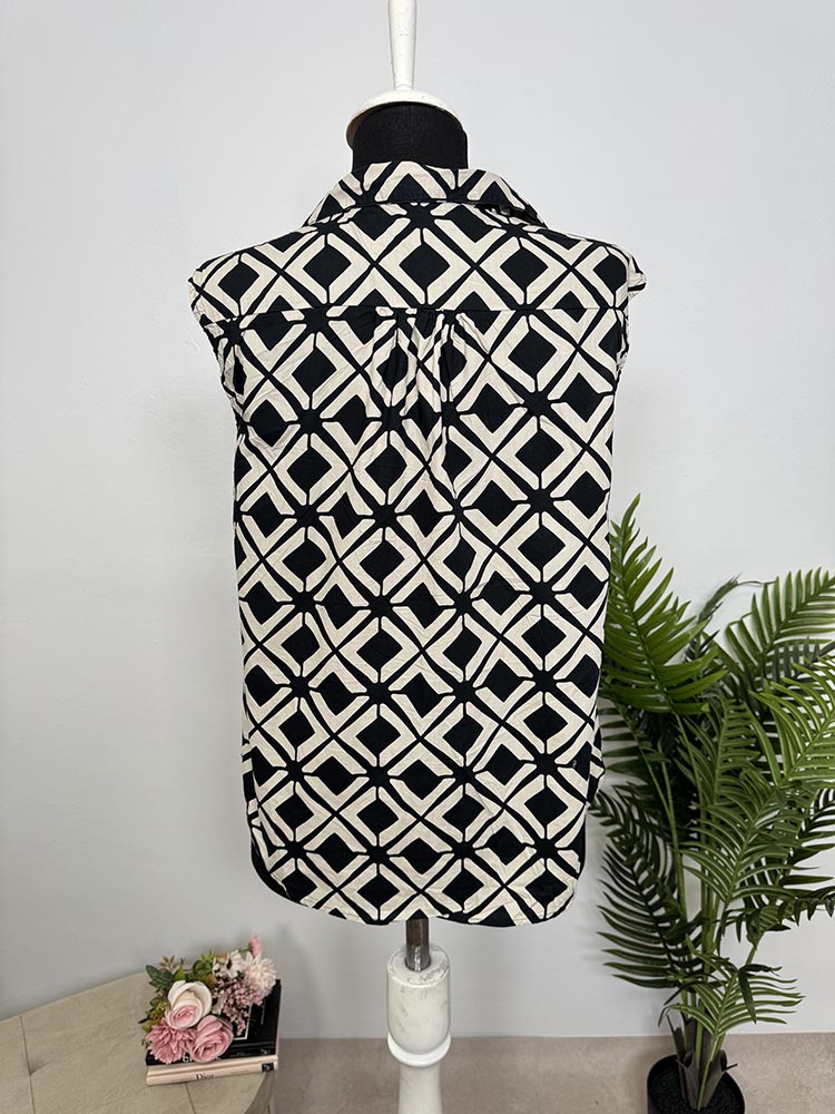 Bluza fara maneci Calliope M - imagine 2