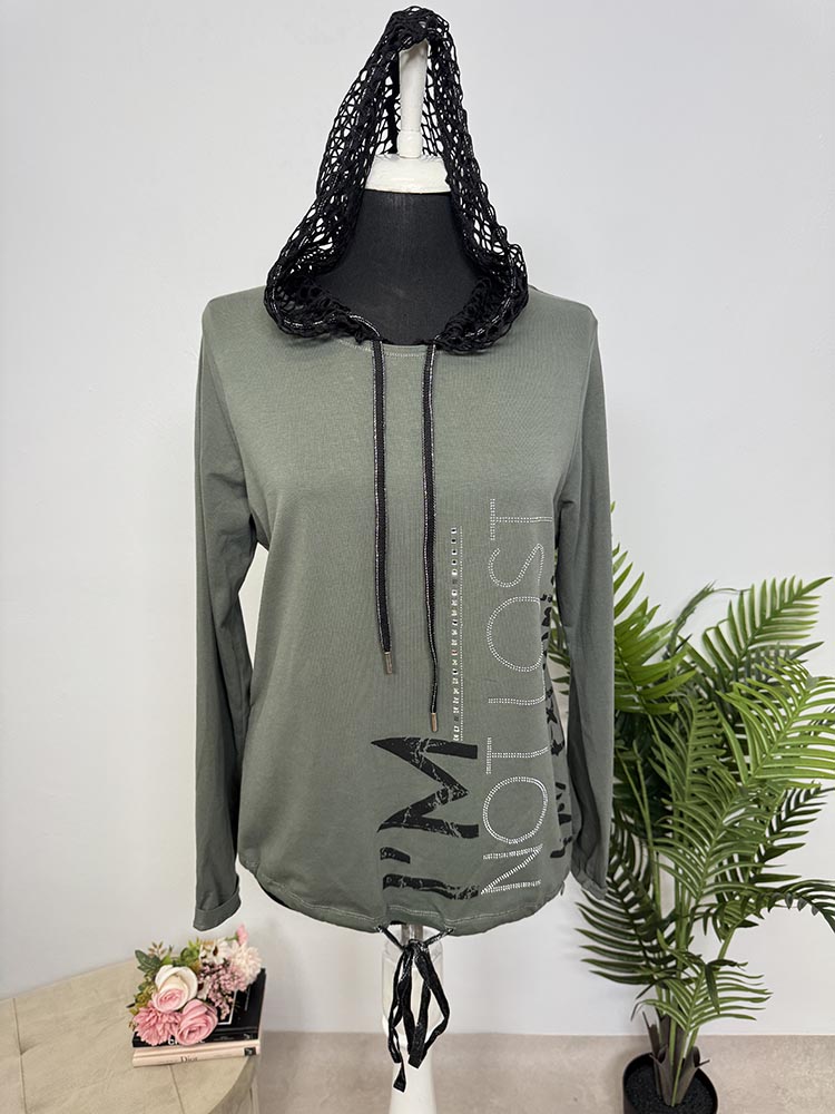 Bluza cu gluga de sita Tredy 1 cam M