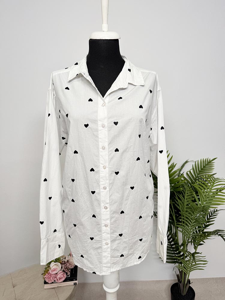 Camasa oversize brodata XXL