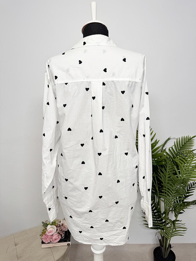 Camasa oversize brodata XXL - imagine 2