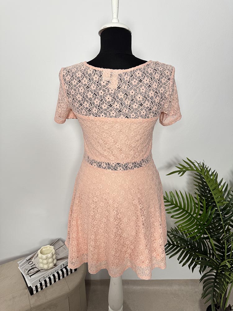 Rochie calitativa din dantela H&M 36 - imagine 2