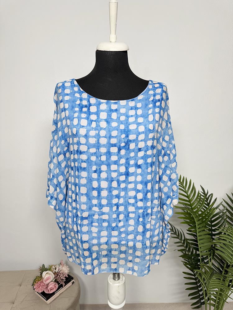 Bluza cu maieu , cu maneca scurta cam S-M