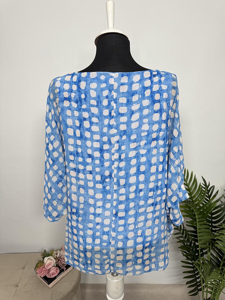 Bluza cu maieu , cu maneca scurta cam S-M - imagine 2