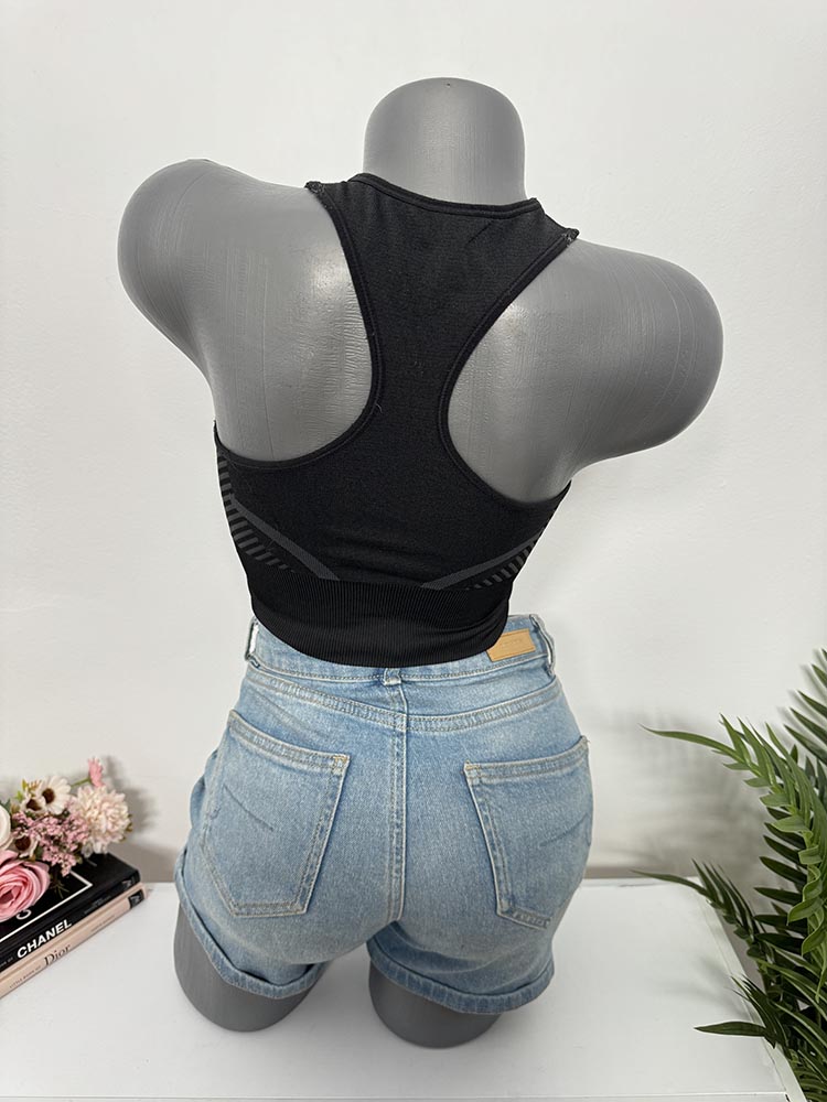 Bustiera sport cu burete H&M s - imagine 2