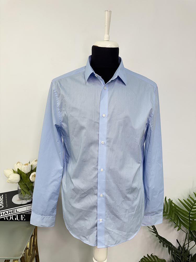 Camasa slim fit easy iron H&M L