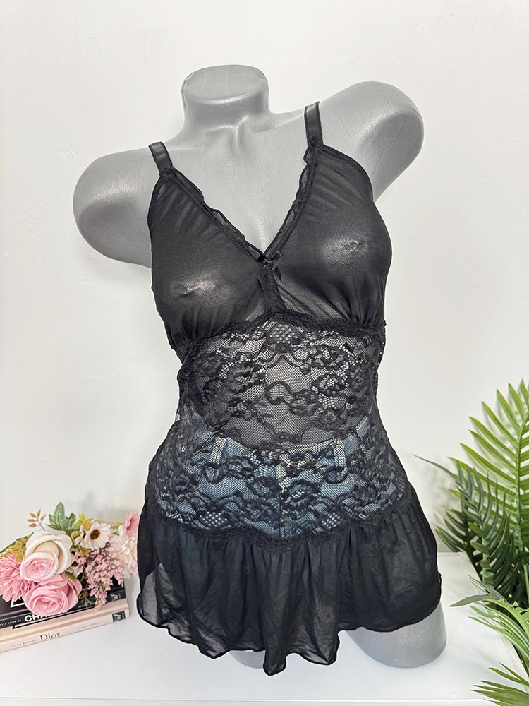 Lenjerie intima dantelata sutien fara burete cam S-M