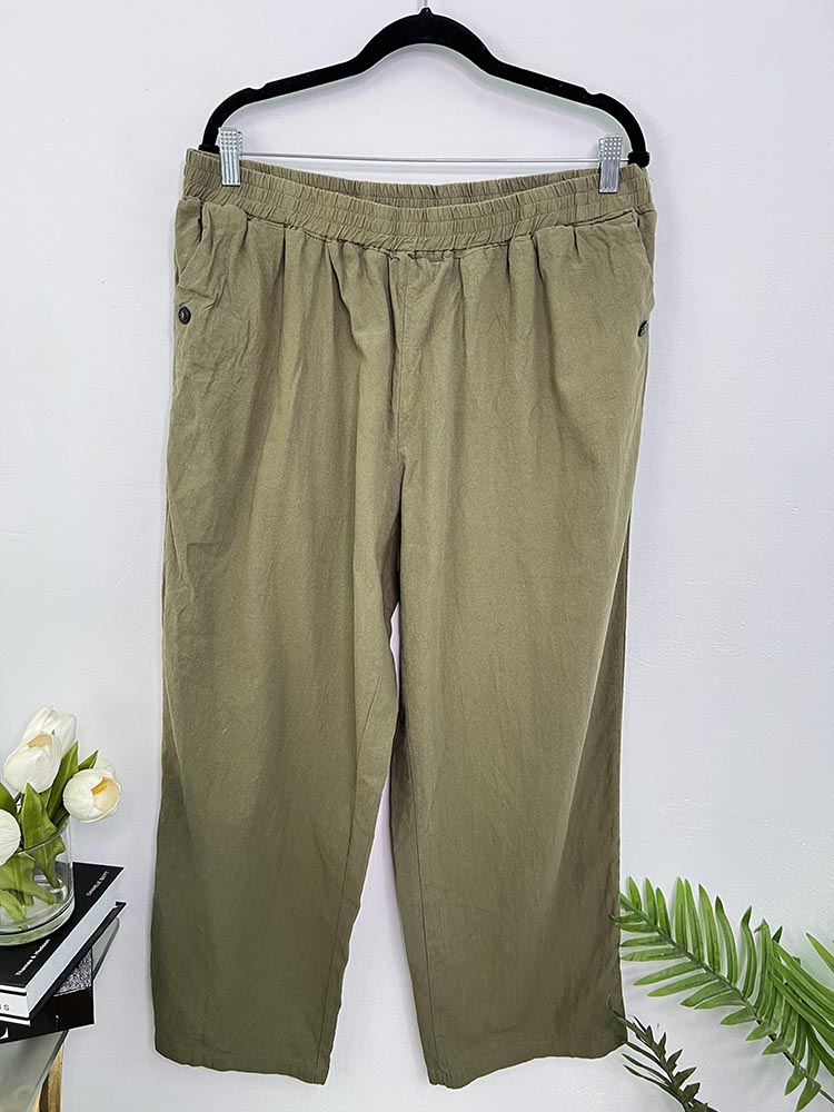 Pantaloni lejeri bumbac Shein 2XL