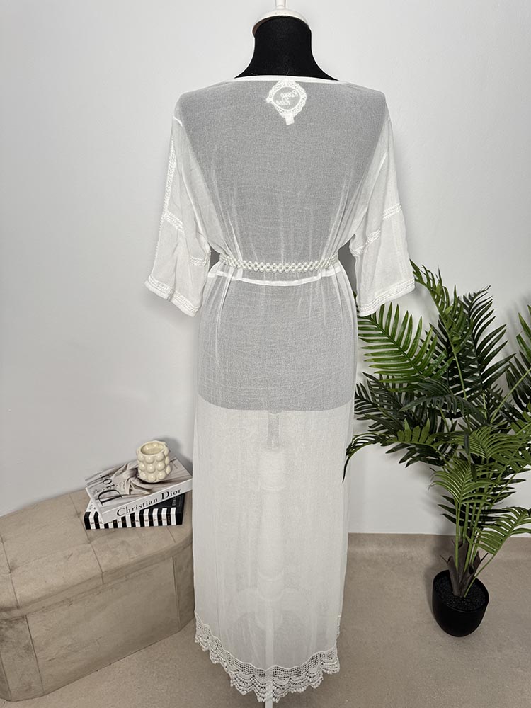 Rochie deosebita transparenta Rossi Ibiza XL - imagine 2