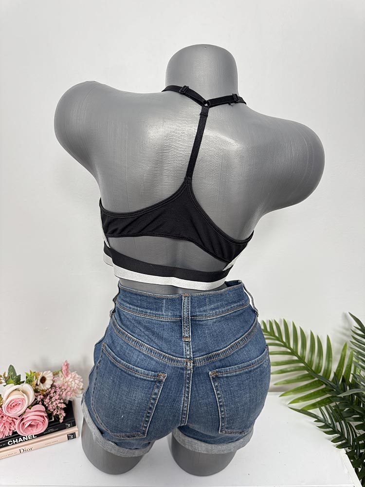 Bustiera sport fara burete H&M L - imagine 2