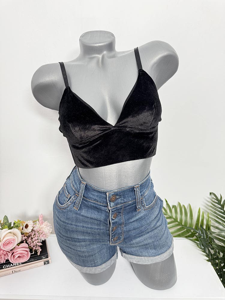 Suten catifea fara burete H&M 38