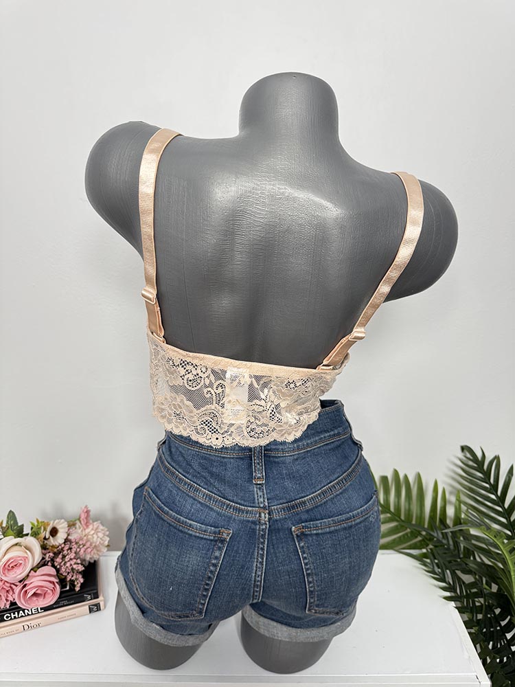 Bustiera dantela fara burete Asos 46H/J - imagine 2