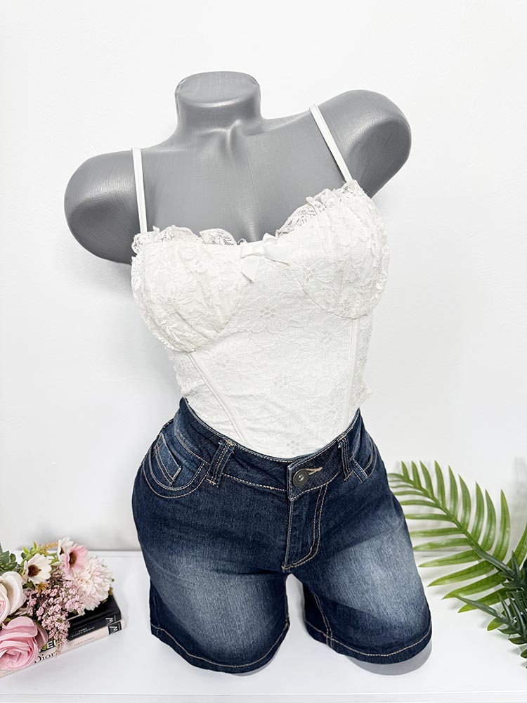 Pantaloni scurti blugi 27
