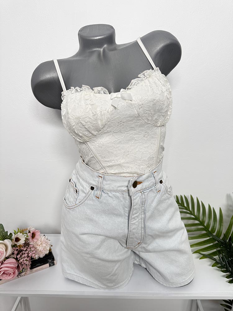 Pantaloni scurti blugi cam S