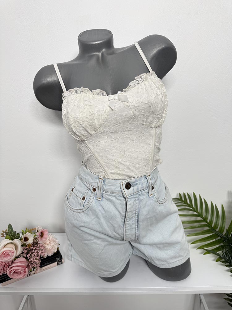 Pantaloni scurti blugi Levi's cam S