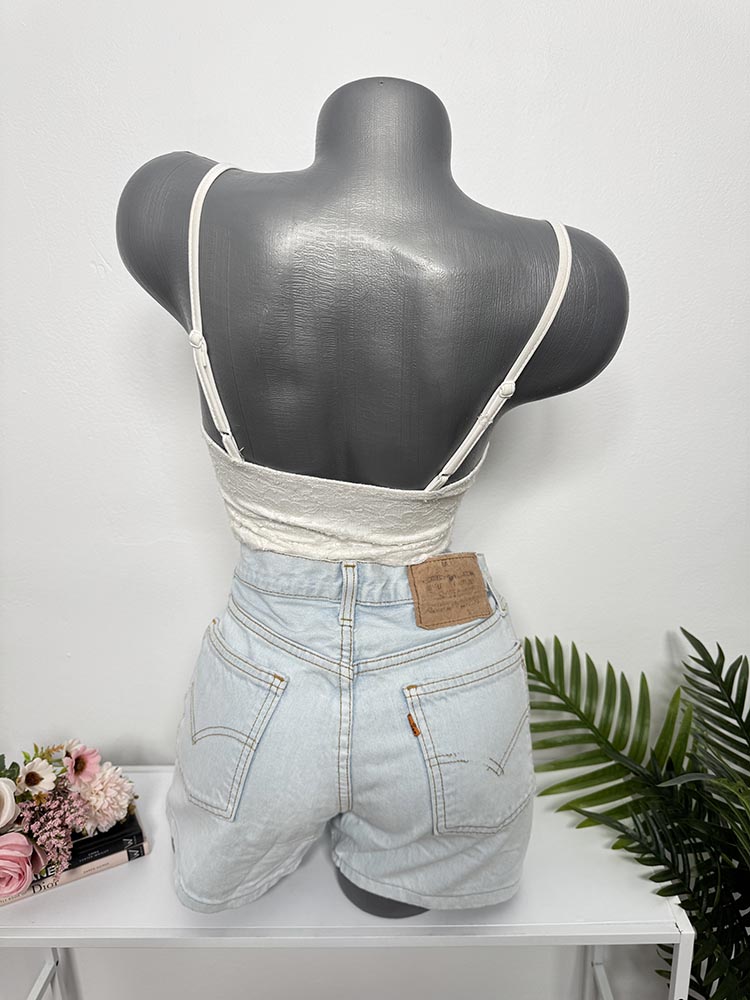 Pantaloni scurti blugi Levi's cam S - imagine 2