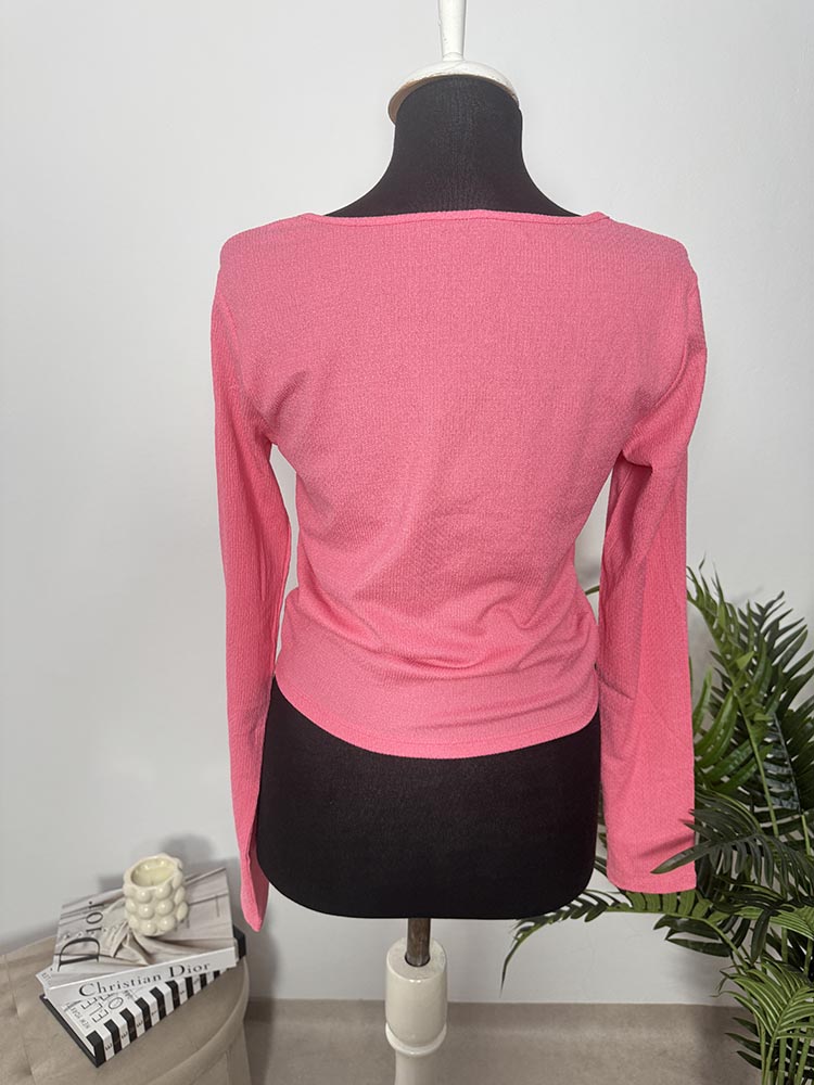 Bluza calitativa Pieces L - imagine 2