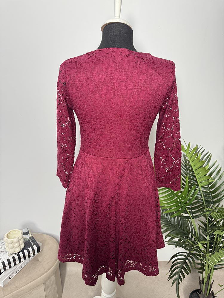 Rochie calitativa din dantela Chicoree S - imagine 2