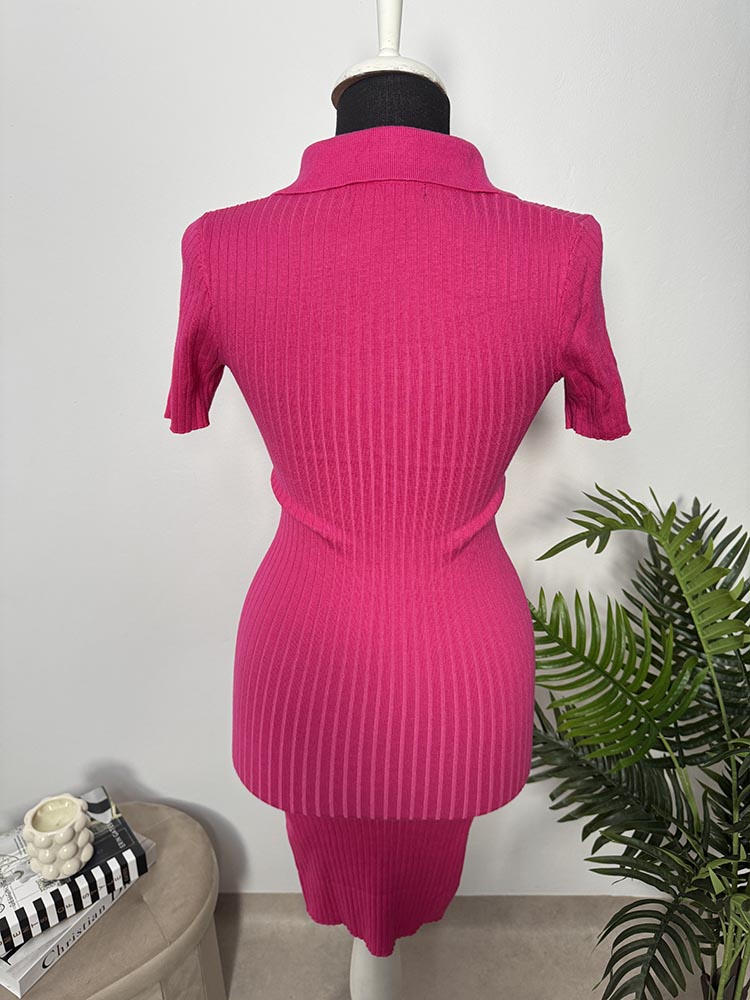 Rochie calitativa tricotata Amisu 32 - imagine 2