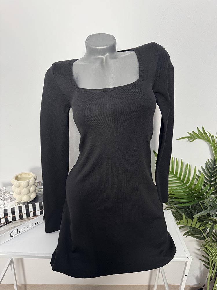 Rochie noua calitativa tricotat fin Zara S