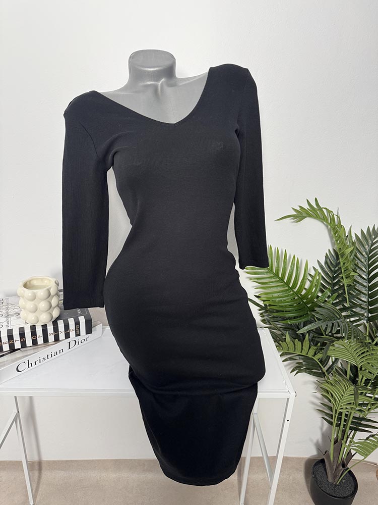 Rochie noua calitativa tricotat fin Reserved XS