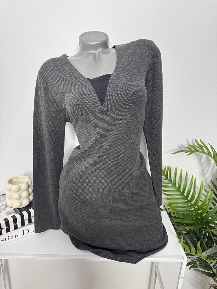 Rochie calitativa tricotata fin b.younq M