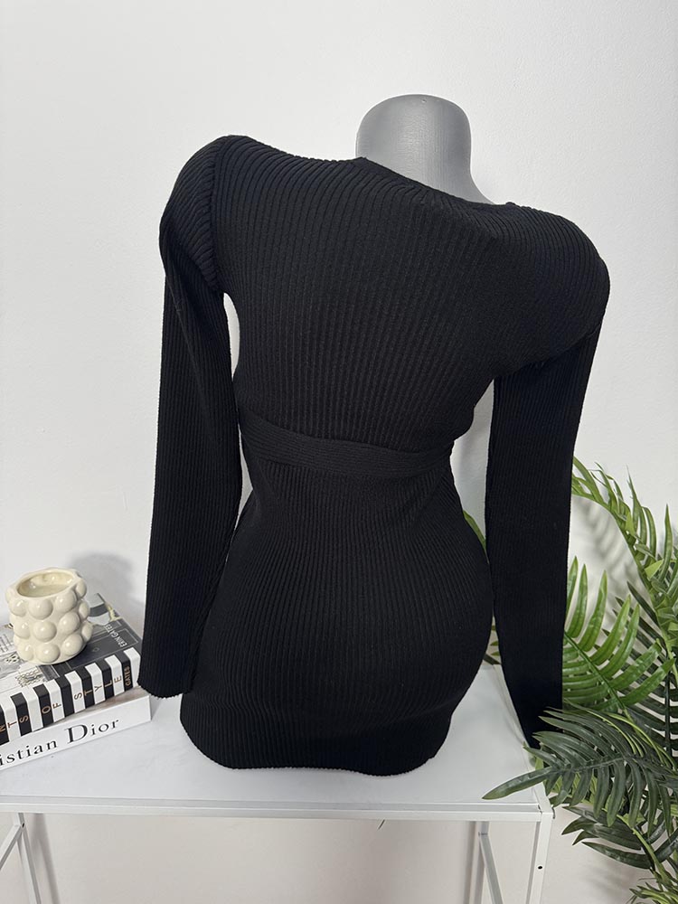 Rochie tricotata Shein M - imagine 2